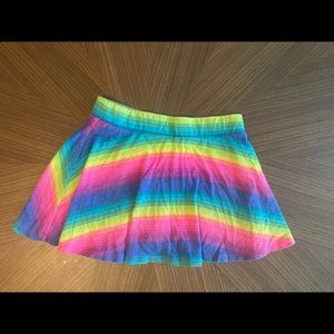 Girls Cute Rainbow Skirt